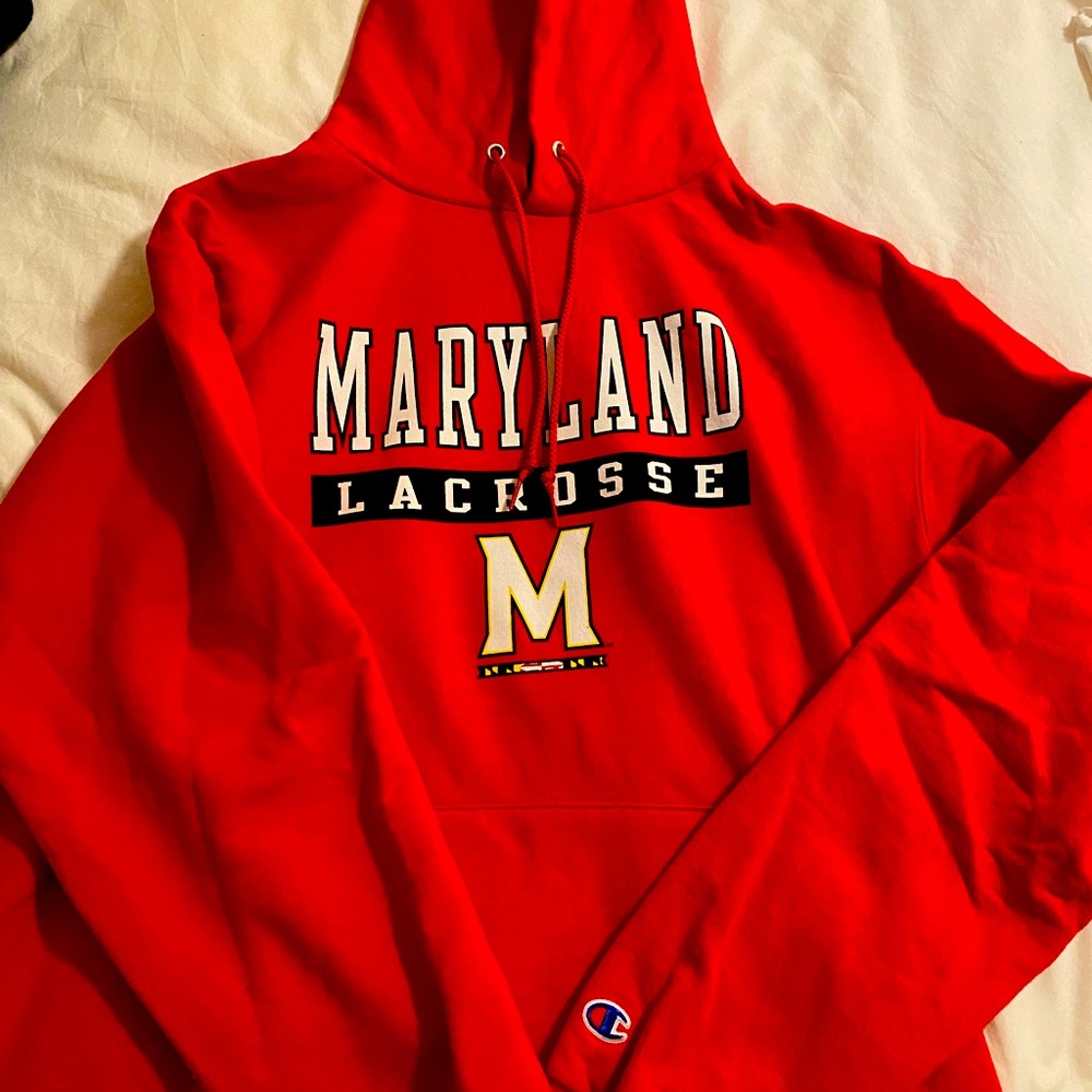 Champion Maryland Lacrosse Hoodie